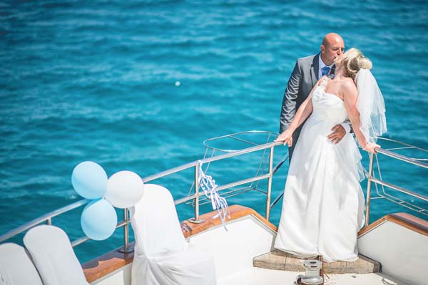 Bodas en el mar