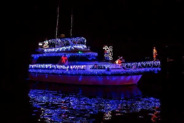 fiestas decembrinas en el mar