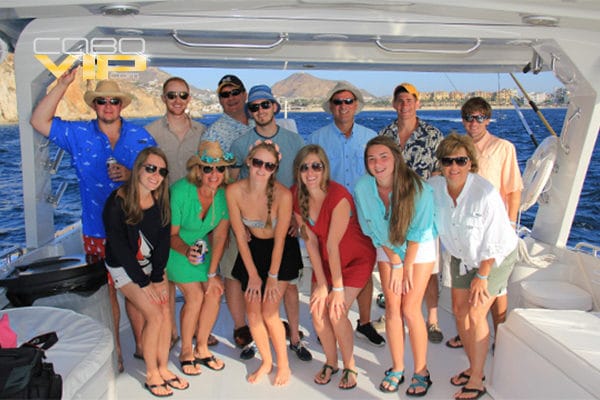 Vacaciones Familiares sobre yate en Cabo