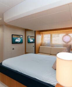 recamara en yate en los cabos